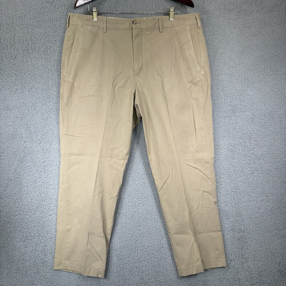 Polo Ralph Lauren Pants Mens 40x30 Beige Stretch Straight Fit Cotton Twill Chino
